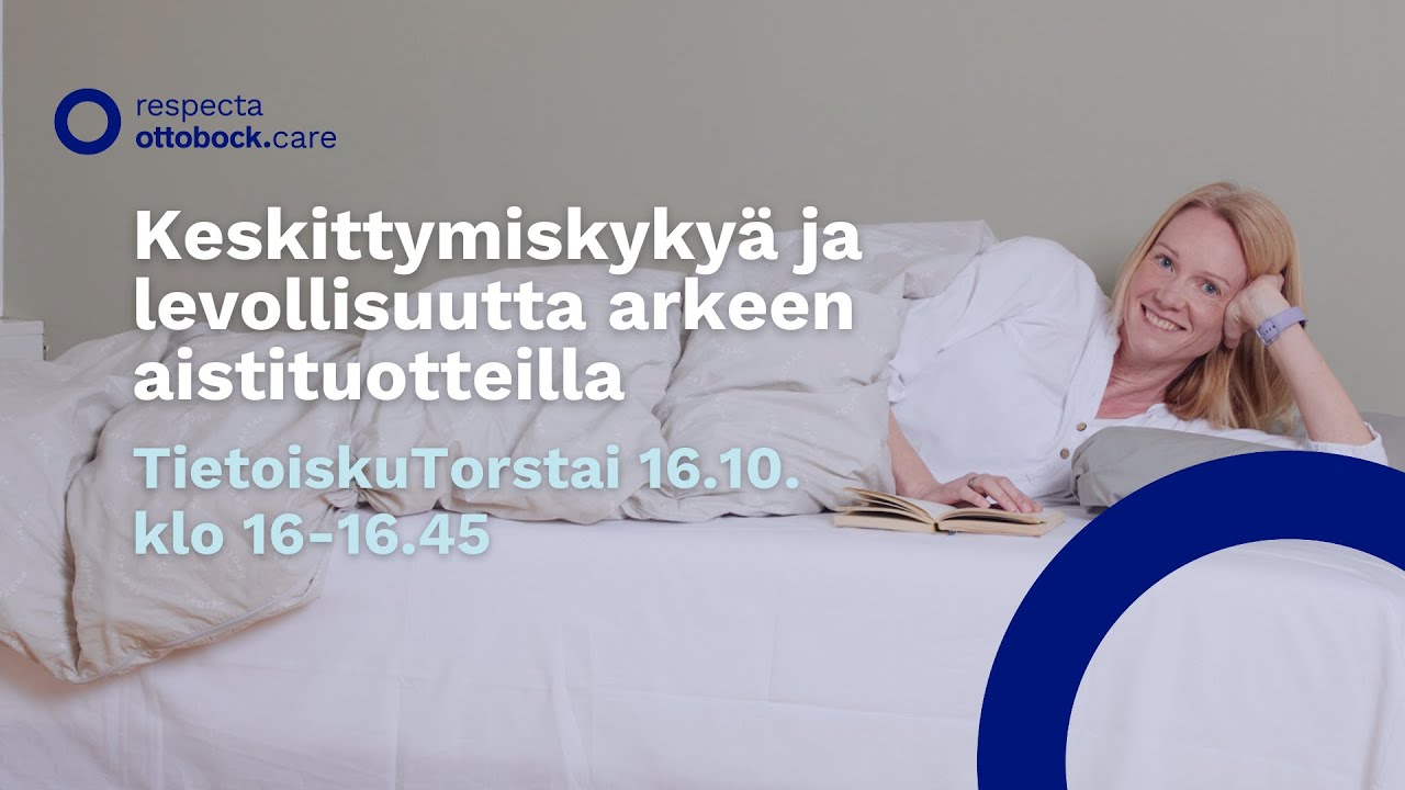 Keskittymistä ja levollisuutta aistituotteilla - Respectan TietoiskuTorstai