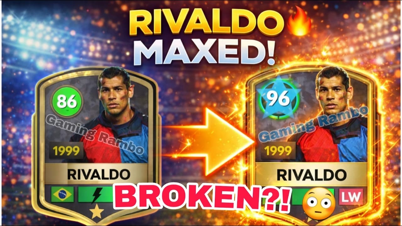 DLS26 🔥 MAX UPGRADING RIVALDO – Is He BROKEN? 😱