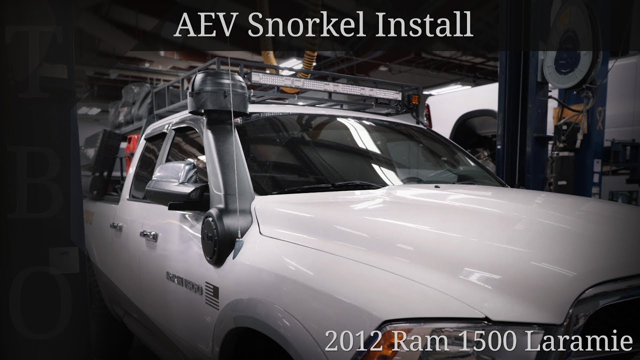 AEV Snorkel: How to Install - Dodge RAM 1500
