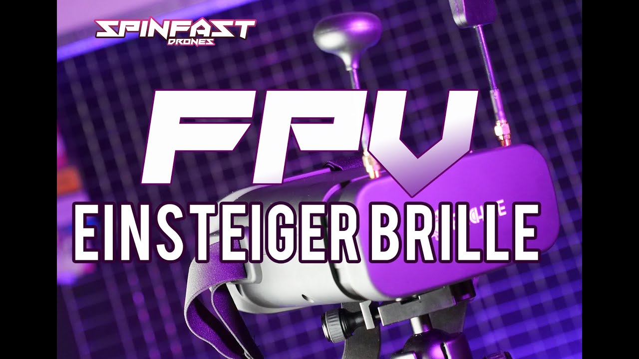 DIE BESTE!!! Super FPV-Drohnen-Brille unter 100&euro; / EACHINE EV800DM im Test