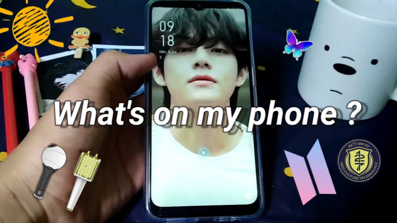 what's on my phone?📲🍑✨( Kpop edition 🇰🇷 ) || ɪɴᴅᴏɴᴇꜱɪᴀ