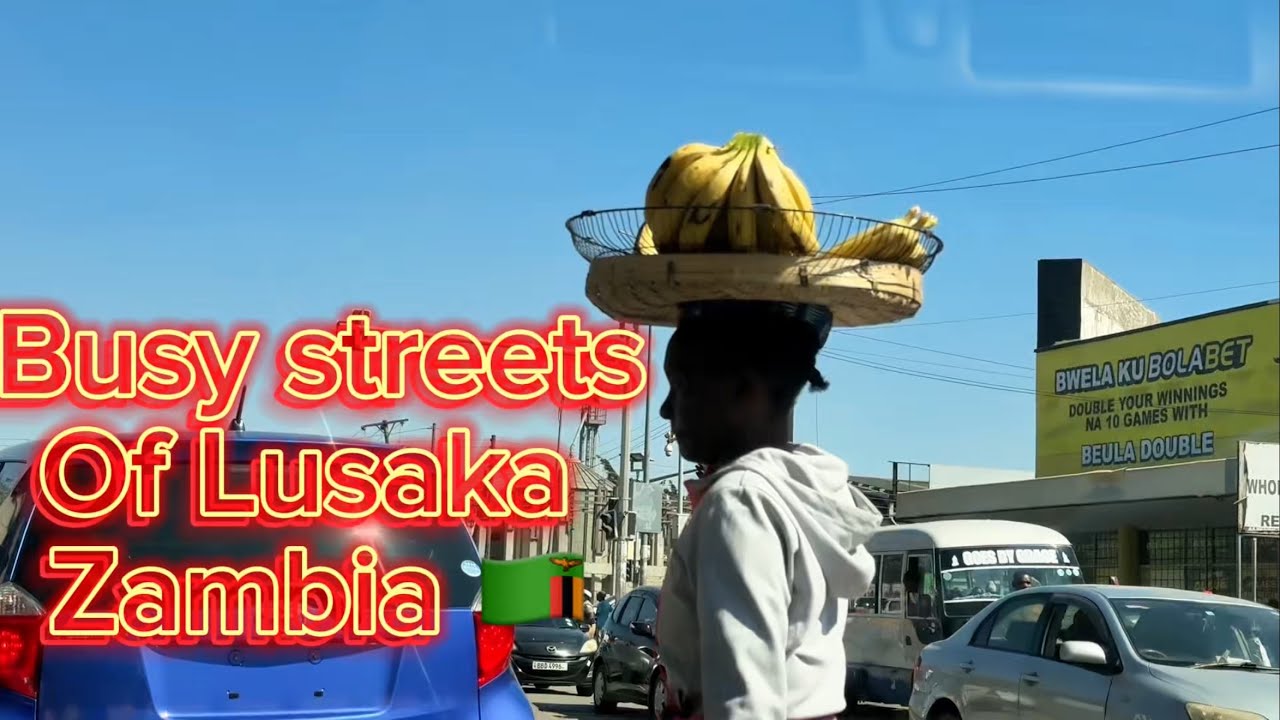 Come with me in the streets of Lusaka Zambia 🇿🇲 @iam_marwa