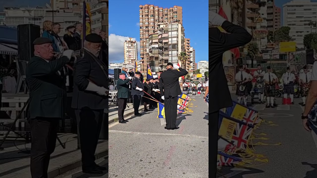 Начало парада &laquo;Poppy Apeal&raquo; в Бенидорме 2025