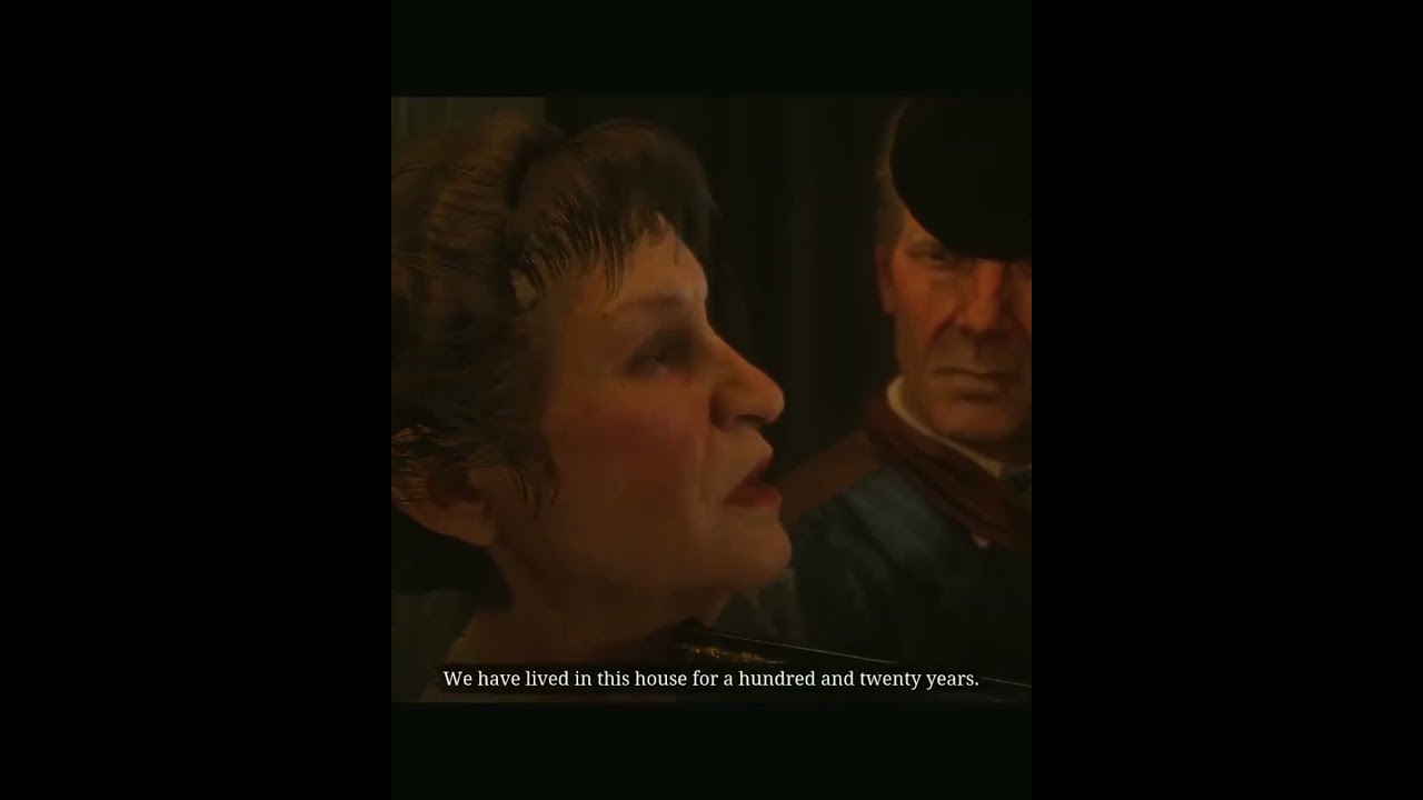 Red Dead Redemption 2 - Dutch Gang Kills Whole Family & Burns House