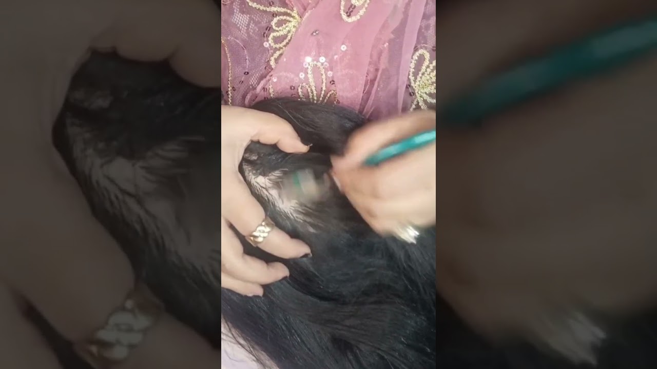 تعالي ماما تسرح شعرك لحد لما تنامي#asmr #صوت الأشياء الاسترخاء العلكه الكيبورد 😴💤 أسمر ماما 