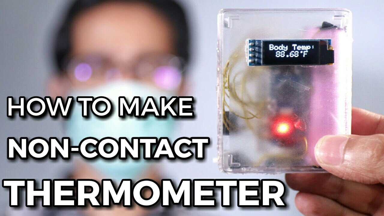 DIY Non-Contact Thermometer | Low Cost Easy To Make | Infra Red Thermometer