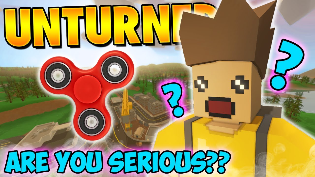 UNTURNED FIDGET SPINNERS?? (Unturned Funny Moments)