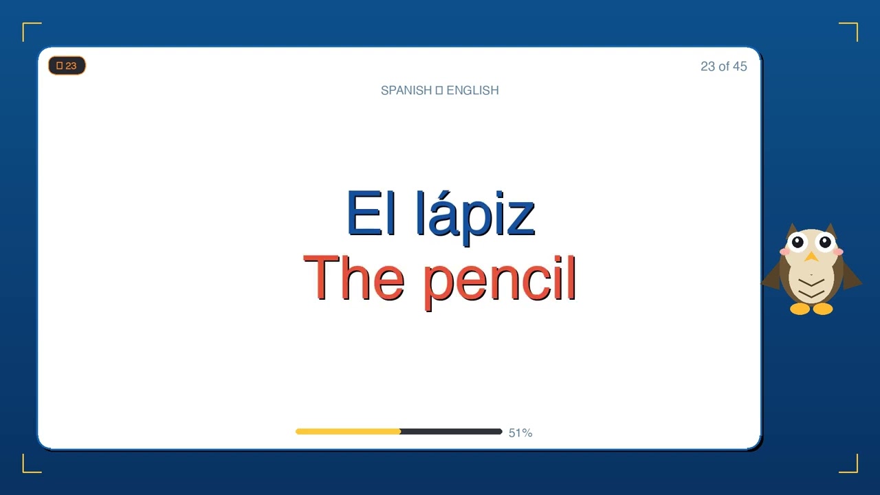 45 Spanish School & Education Words 📚 Academic Spanish Vocabulary!