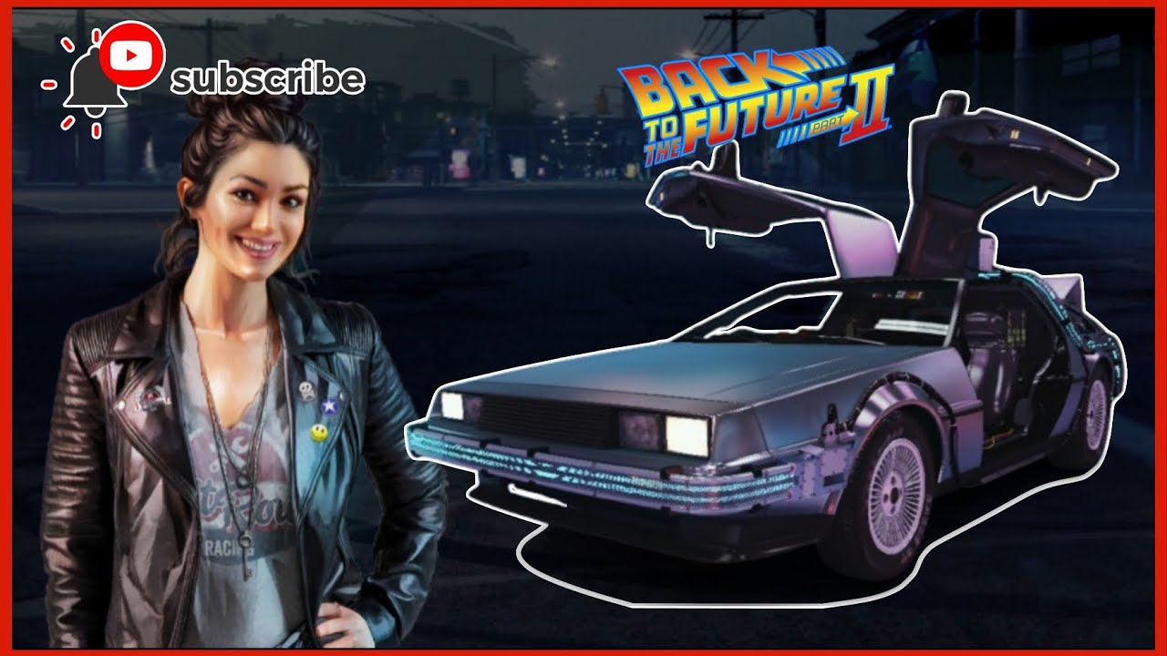 (CSR2) Back to the Future Part II event & BTTF Part II'Time Machine'