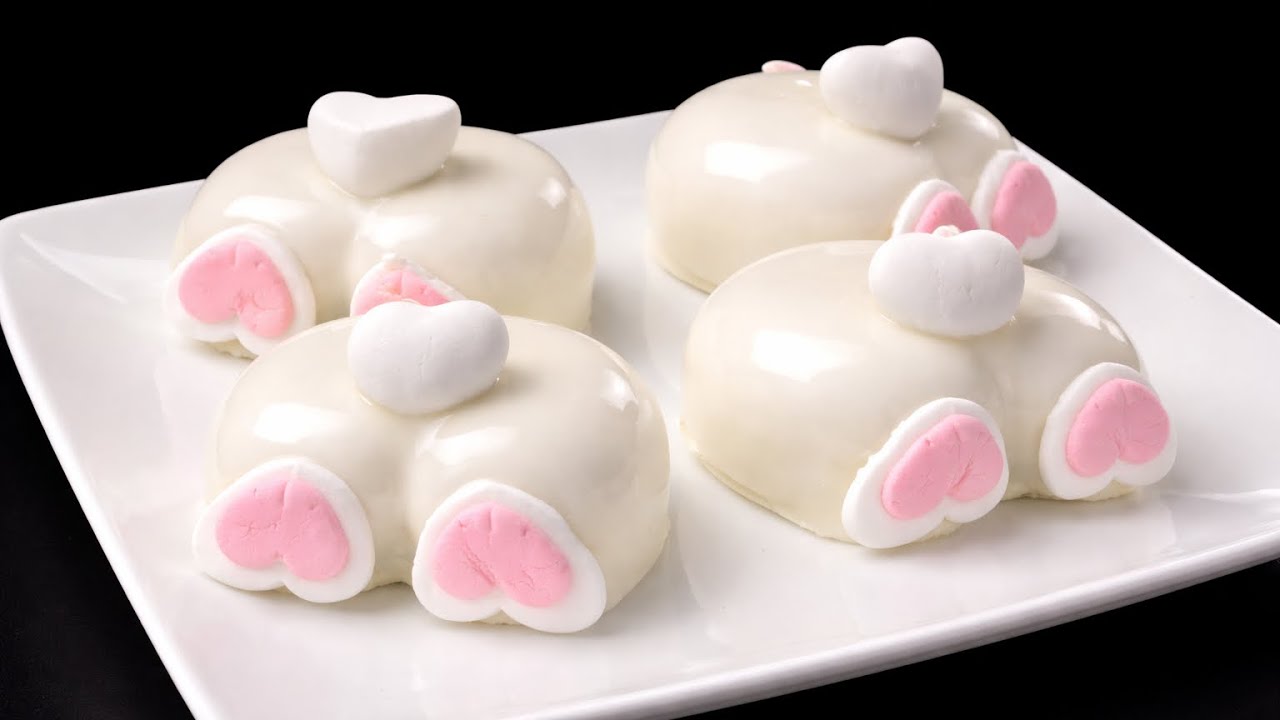 Das süßeste Osterdessert! Dessert „Hasenpopos» ohne Ofen in 10 Minuten!