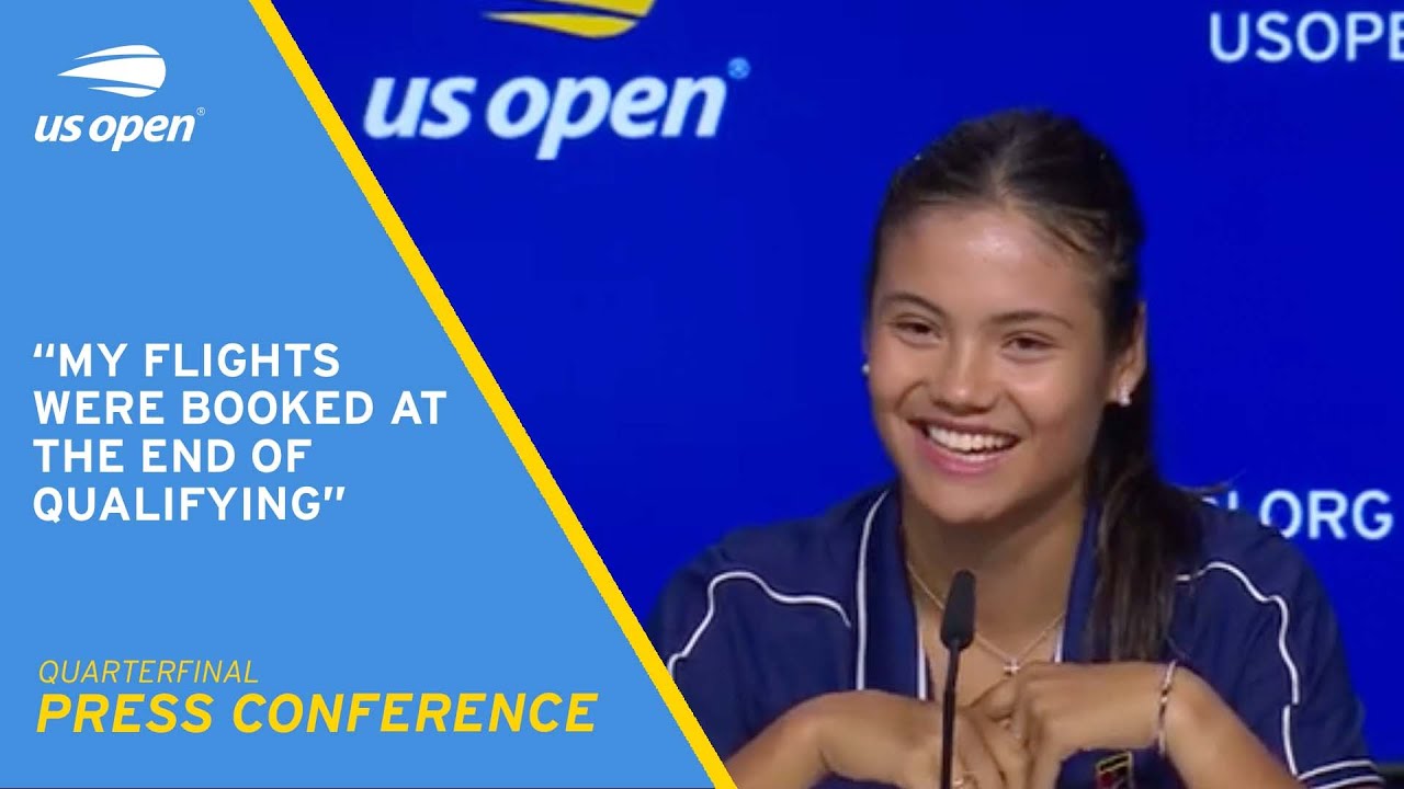 Emma Raducanu Press Conference | 2021 US Open Quarterfinal