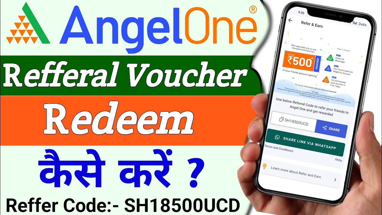 Angle One Refferal Voucher Redeem Kaise Karen | How To Redeem Angle One Voucher |