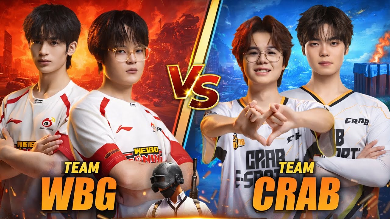 Битва WBG против CRAB 4 на 4!!🤯🔥 Очень напряженная борьба!!🔥 POV WBG SUK!!❤️
