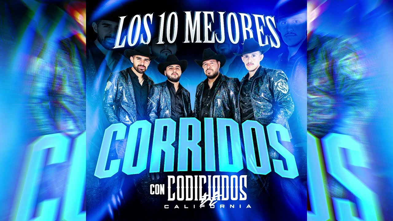 Los 10 Mejores Corridos de Codíciados de California (mix de corridos) (popurrí)