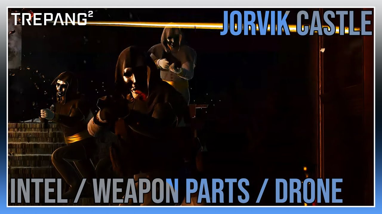Trepang2 - Jorvik Castle - Intel / Weapon parts / Drone