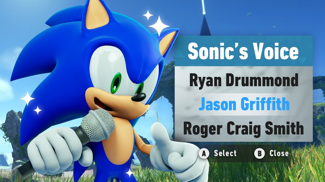 Choose Your Favorite Sonic Voice Actor in Sonic Frontiers