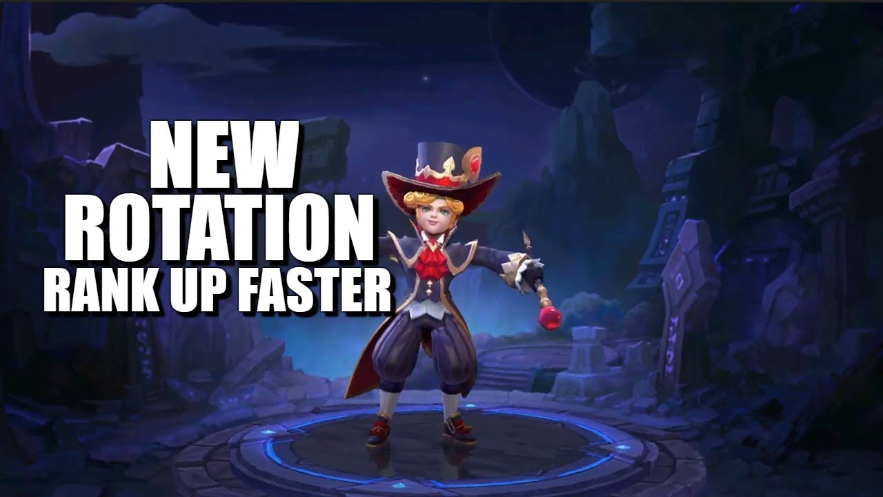 NEW ROTATION TO RANK FASTER ! - 1000 DIAMONDS GIVEAWAY - MOBILE LEGENDS - HARLEY - RANK - GAMEPLAY