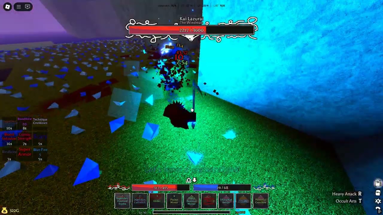 (Shadovia RPG build) Count Vermillion Vs kai lazurai