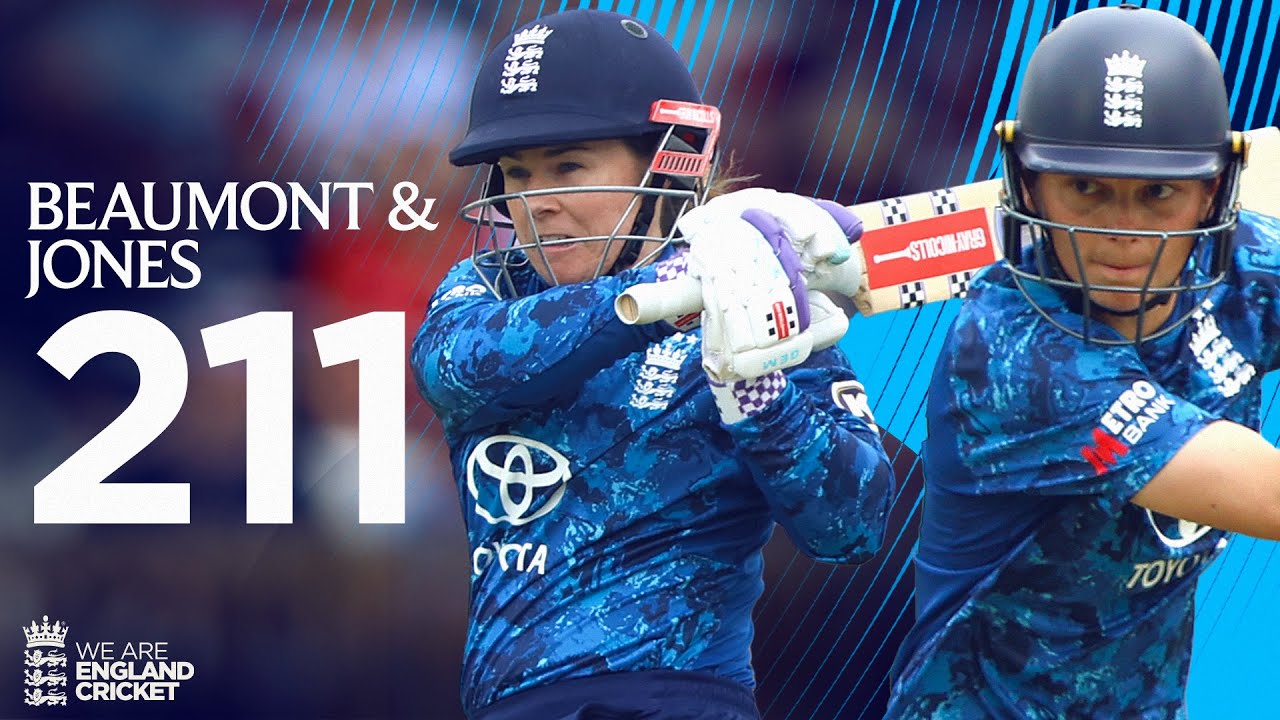 Incredible Opening Partnership!🔥 Beaumont & Jones Lead From The Front | England Women v West Indies