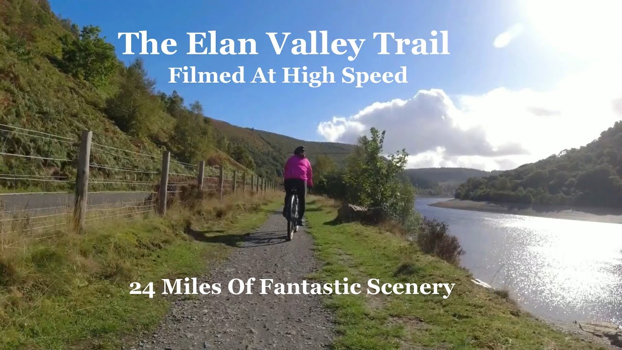 Cycling🚴The🍀Elan🌳Valley🌳Trail🍀24 Miles Of Fantastic Scenery🏞️Filmed🎥At High Speed🚴