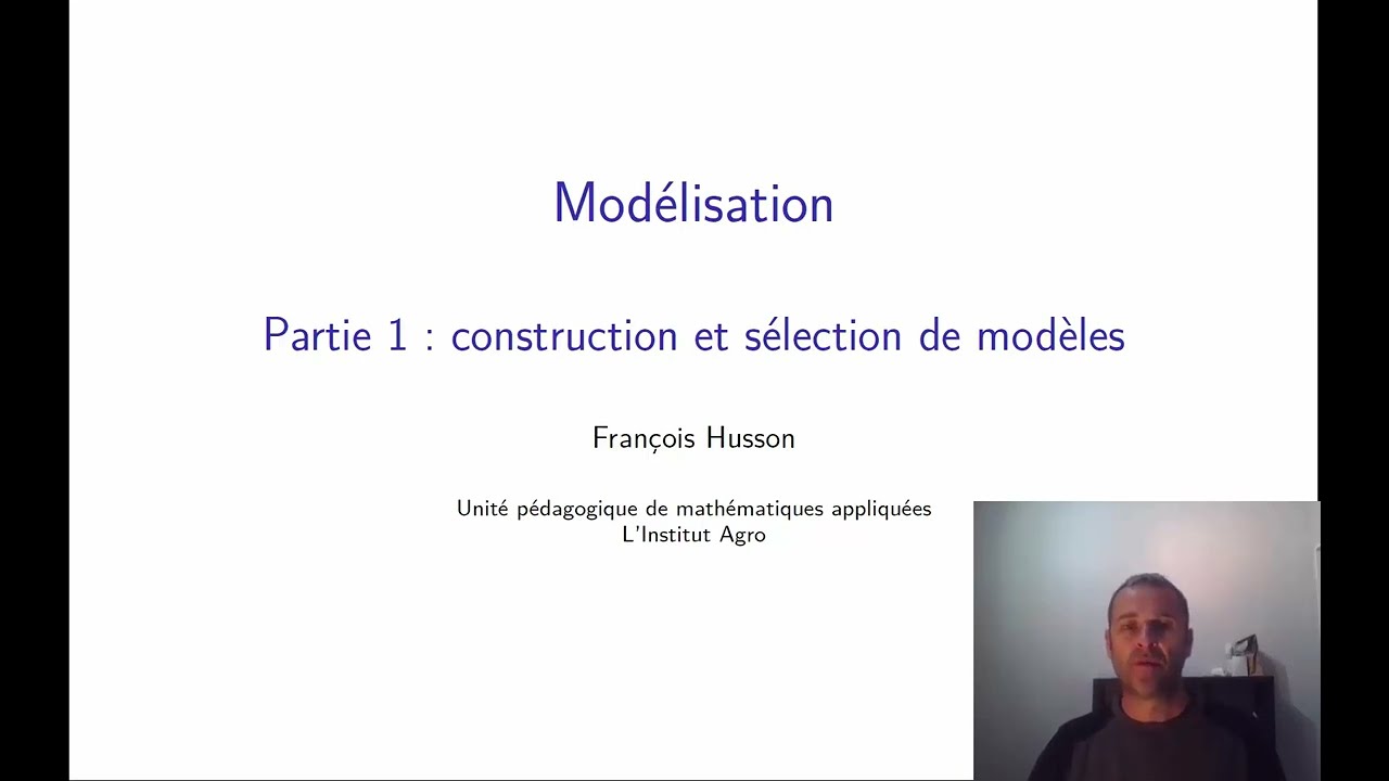 Cours de modélisation (théorie et pratique, cours complet)