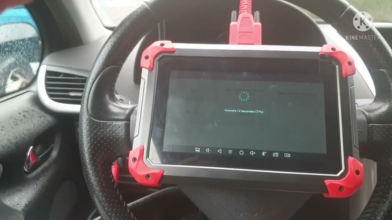 programmation de clé peugeot 207 de 2007 xtool-x100 pad
