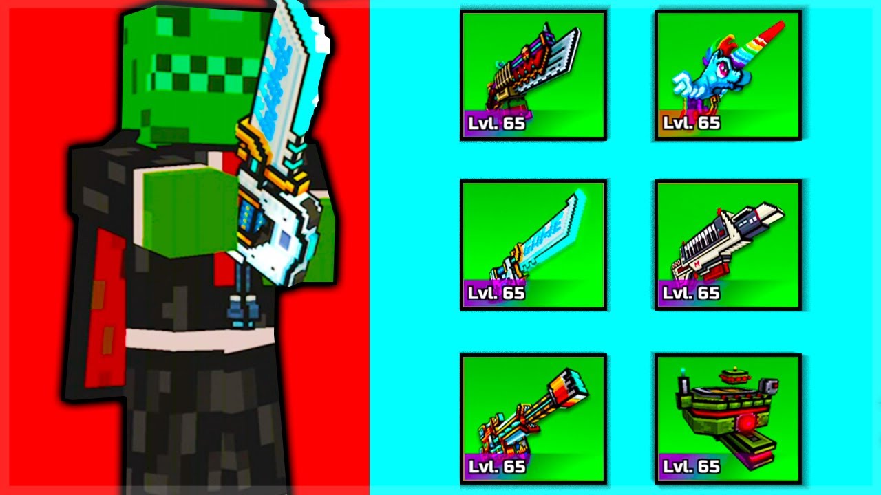 PIXEL GUN 3D NEWEST COMMUNITY TRADERS VAN WEAPONS!