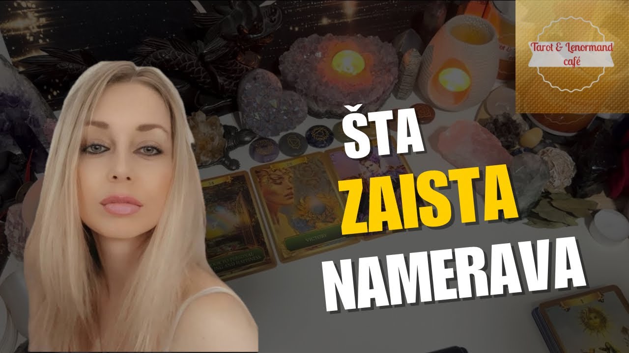 Tarot OTKRIVA ŠTA,zaista, NAMERAVA PREMA TEBI?!🔑❤️‍🩹