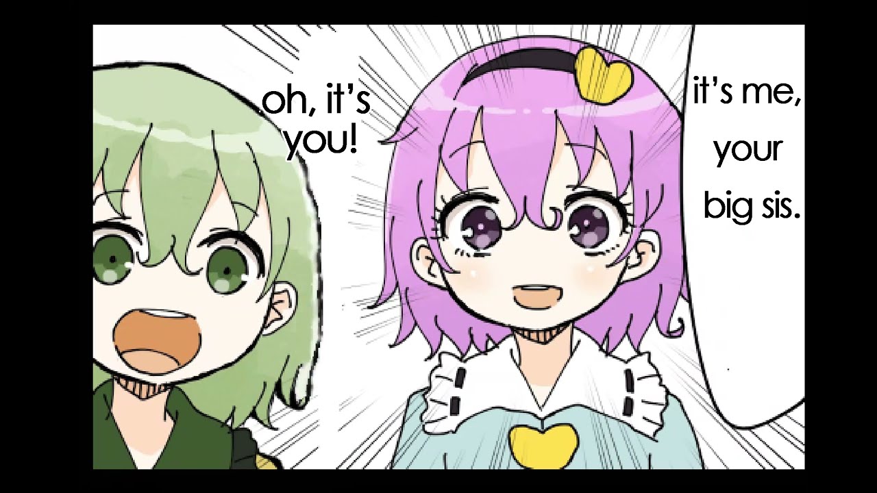 [touhou comic]satori have a makeup