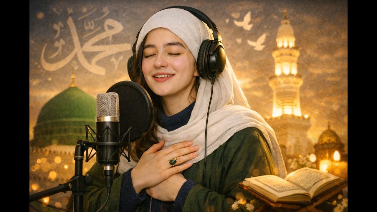 أنا المتيم في جمال محمد ﷺ | أنشودة حب وشوق للنبي | صوت وروح