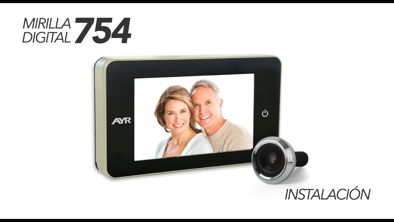 ✅ Instala la Mirilla Digital 754 🔝 🔝 🔝 ¡especialmente indicada para personas mayores!