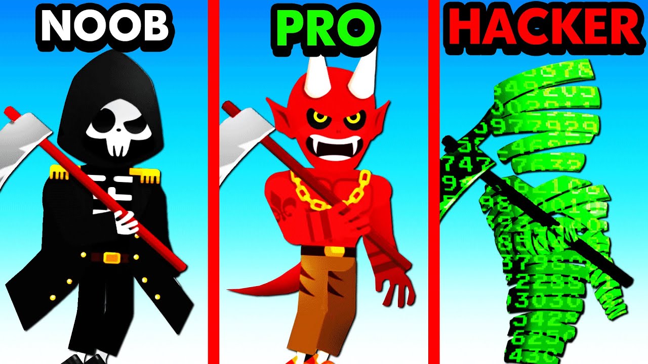 NOOB vs PRO vs HACKER DEATH