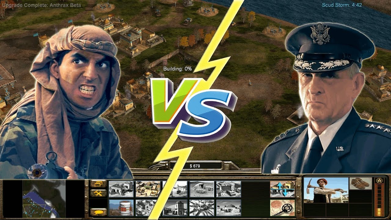 Generals Zero Hour - Challenge - Prince Kassad vs General Granger - Hard Difficulty