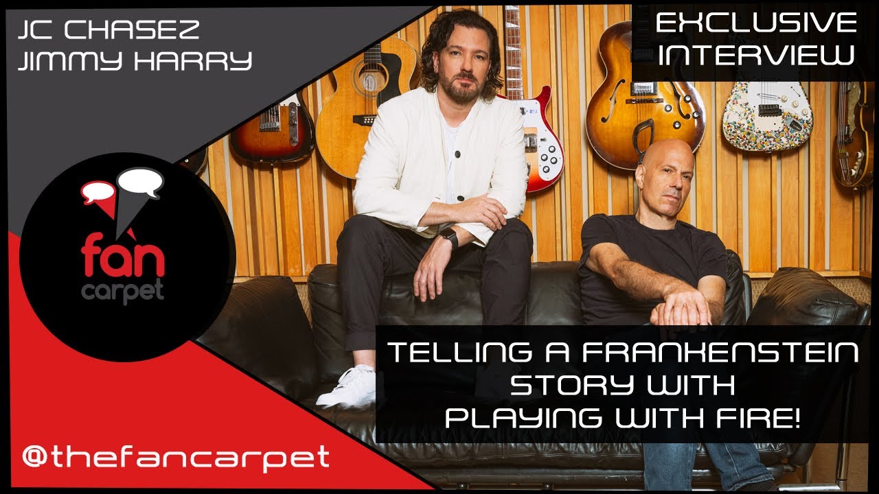 EXCLUSIVE Interview: JC Chasez + Jimmy Harry | Playing With Fire (The Fan Carpet)