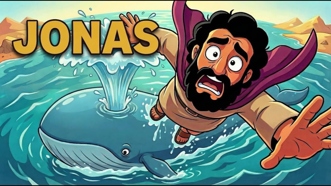 Jonas Desobedeceu a Deus... e Isso Aconteceu | História Bíblica para Crianças