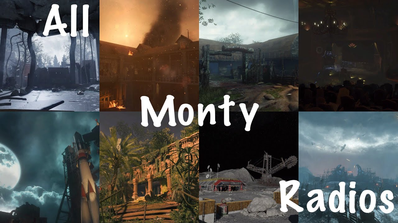 Zombies Chronicles - All Monty Radios (BO3 Zombies)