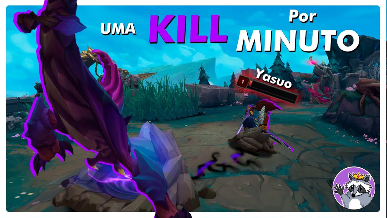 Como Ganhar SEM Precisar Farmar ! ( Rek'sai Mid )