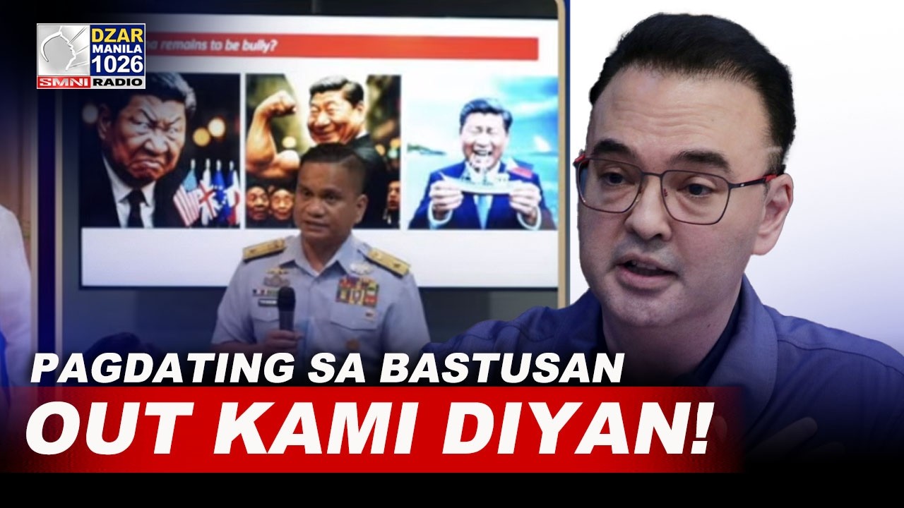 PAGDATING SA BASTUSAN OUT KAMI DIYAN! &mdash; Sen. Cayetano kay Sen. Kiko