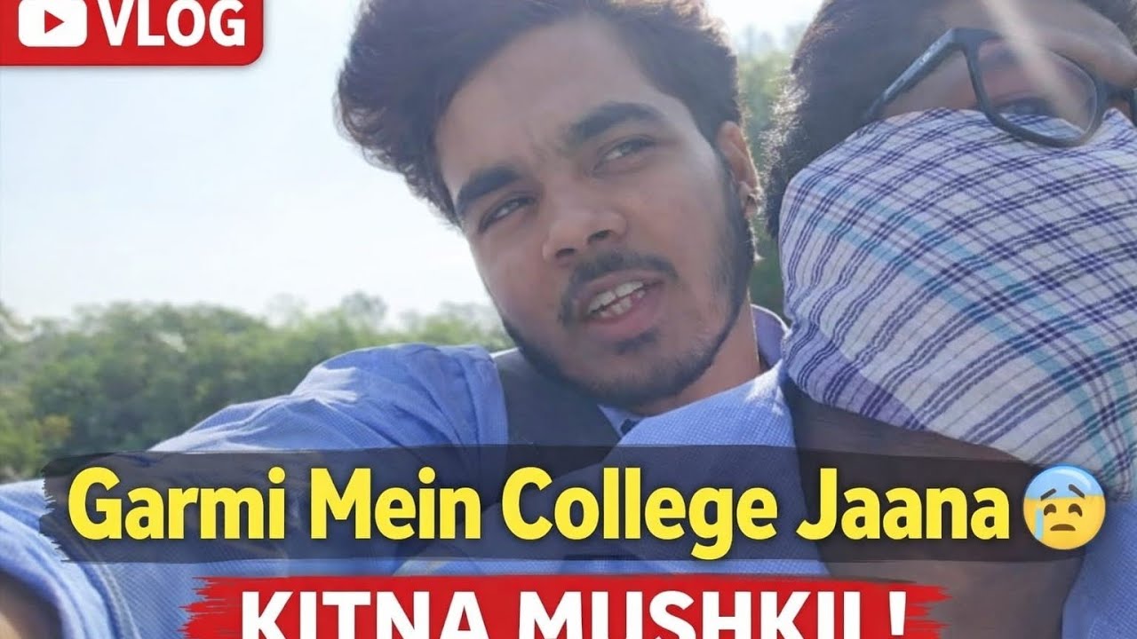 Nagpur ki garmi se hal kharab 🥵#raisoni #dailyvlog #support 