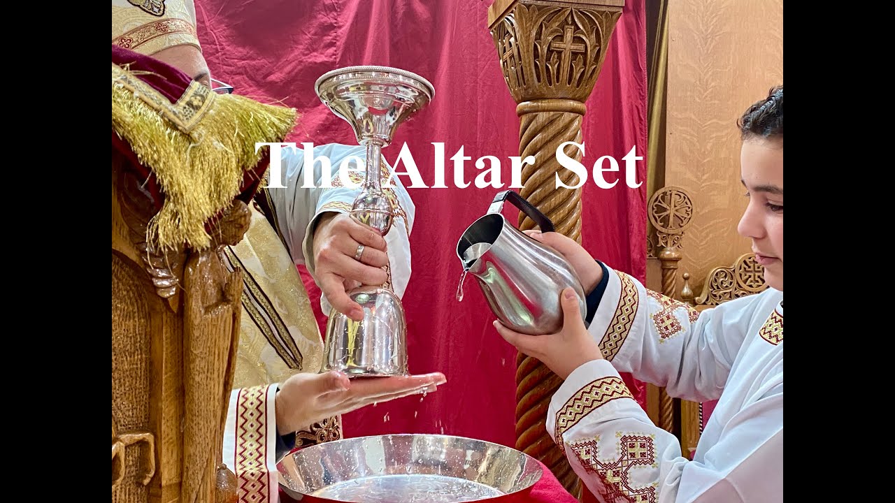 Altar Set: Parts & How to Clean After Liturgy
