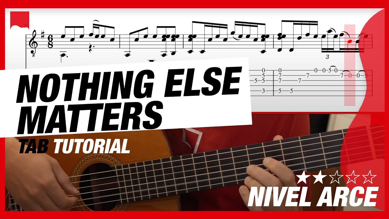 Nothing Else Matters 🎸 Guía de estudio 👌
