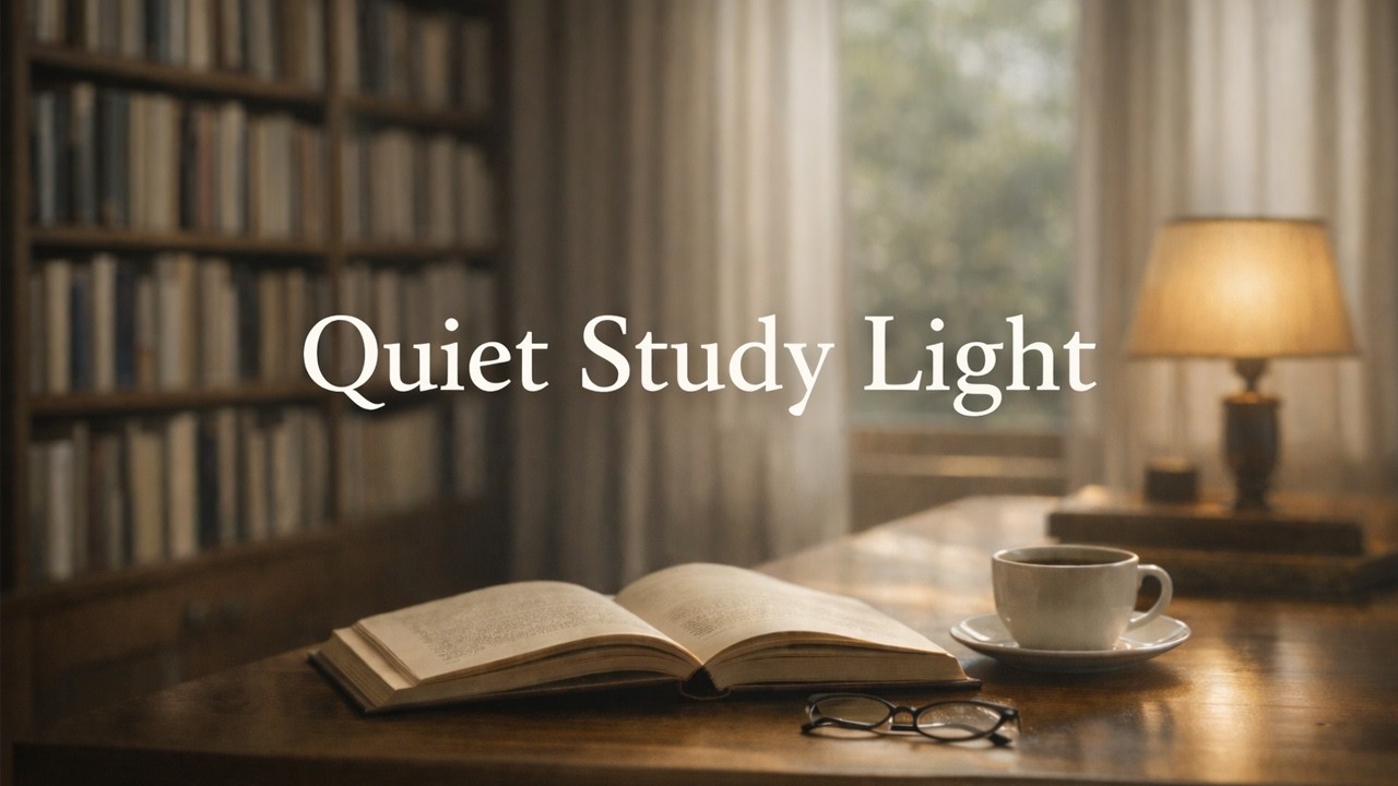 Quiet Study Light | 조용한 서재