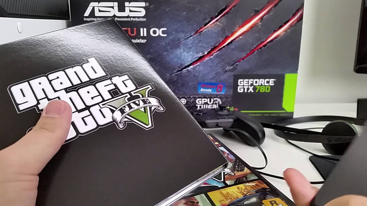 GTA 5 PC unboxing