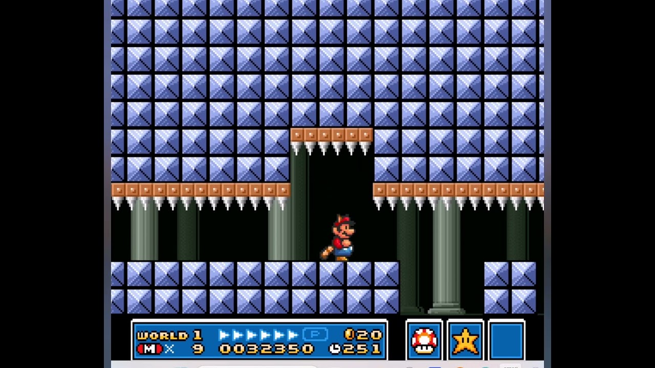 Super mario 3-mini Castillo, mundo 1