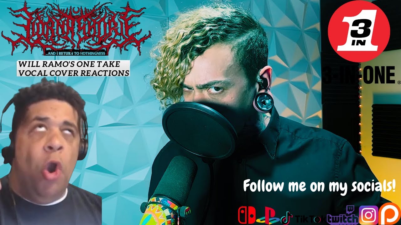 LORNA SHORE: And I Return From Nothingness - Will Ramo's One Take Vocal Covers - Reaction / Thoughts