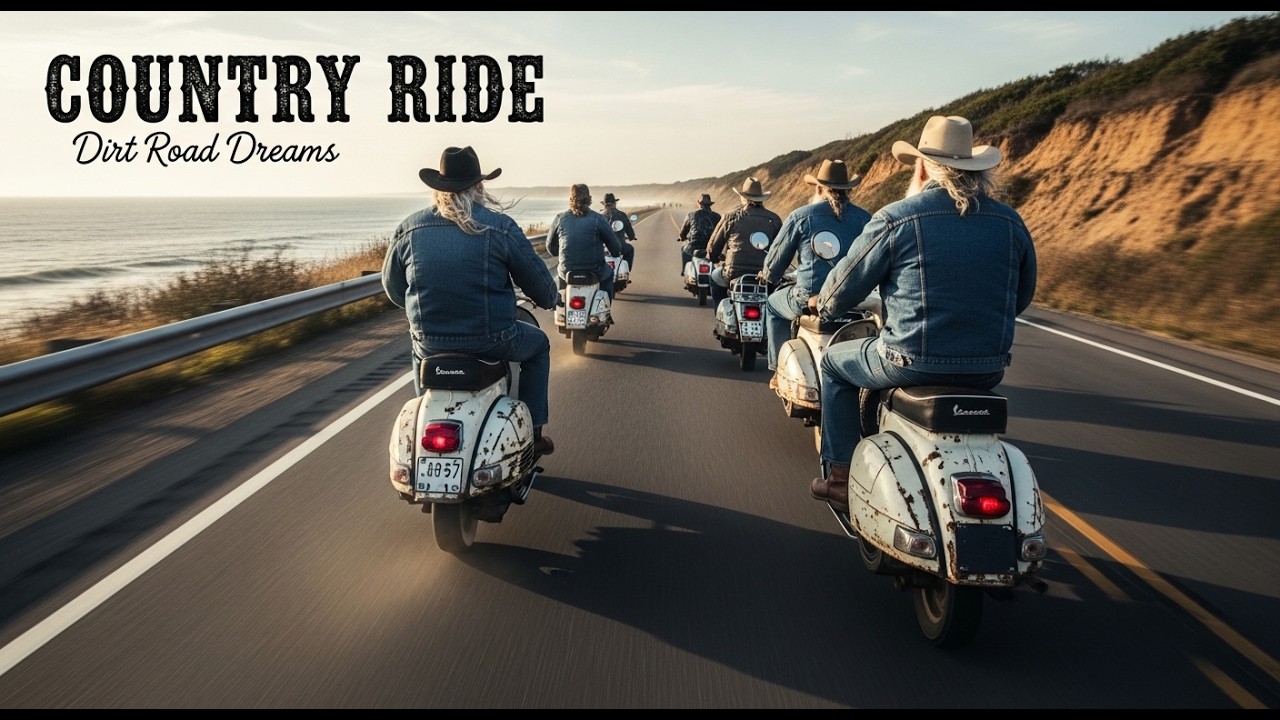 Desert Highway Country Music — Motorcycle Ride 🏍️ No Turning Back