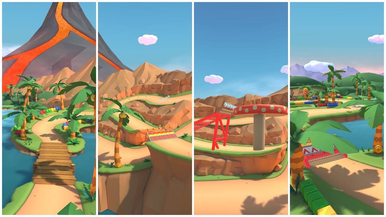 Mario Kart Tour // GBA Lakeside Park Gameplay (All Variants)