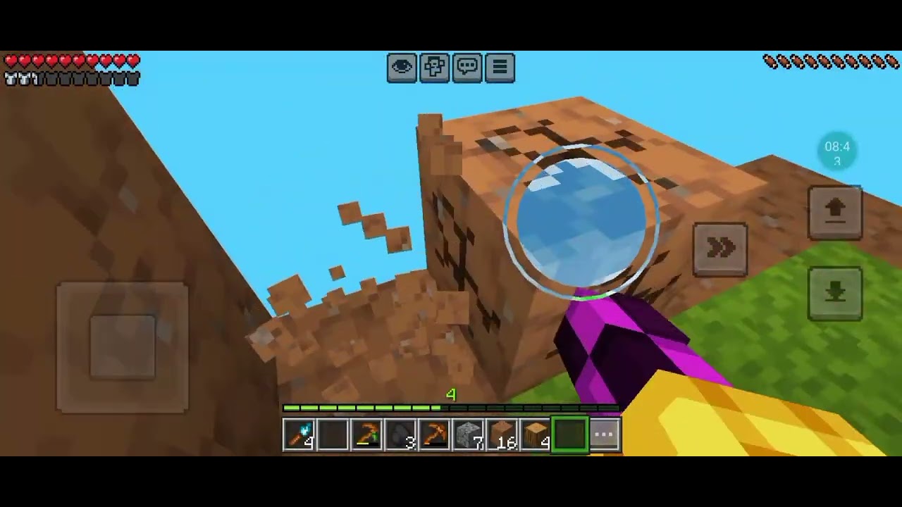 Sobrevivi em um mundo APENAS DE ILHAS!parte 2