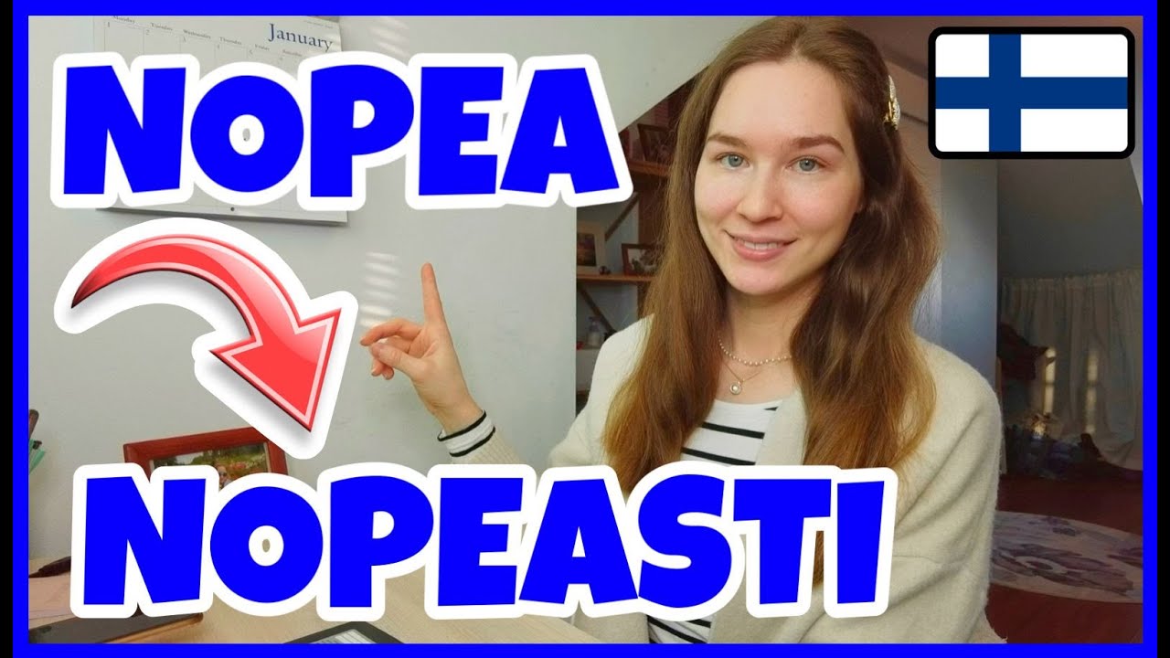 Creating Finnish Adverbs from Adjectives Using the -STI Ending