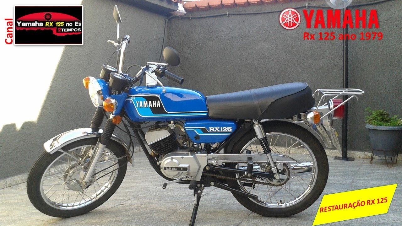 Yamaha Rx 125 ano 1979 restaurada